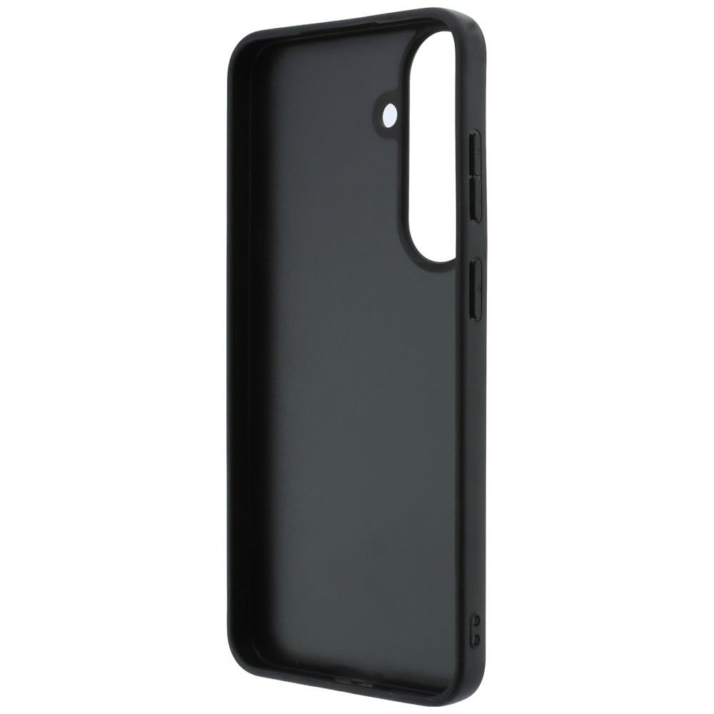 Guess læderetui med 4G-logo i metal til Samsung Galaxy S26 FE – brun