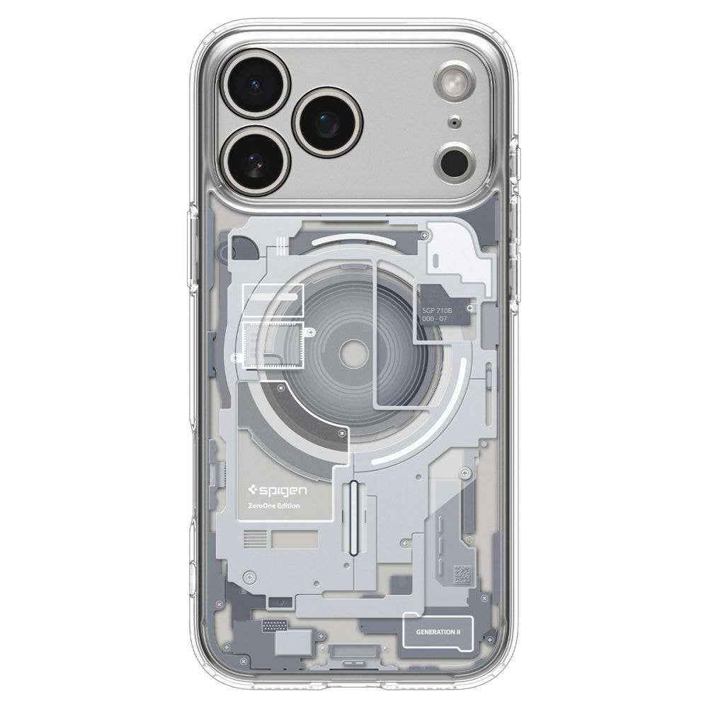 Spigen Ultra Hybrid MagSafe Zero One-etui til iPhone 18 Pro Max / 17 Pro Max – hvid