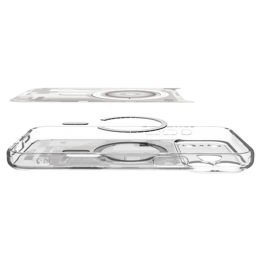 Spigen Ultra Hybrid MagSafe Zero One-etui til iPhone 18 Pro Max / 17 Pro Max – hvid