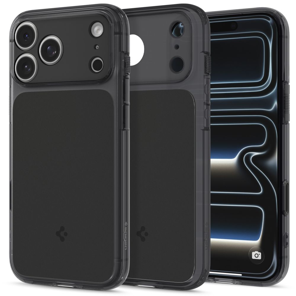 Spigen Ultra Hybrid MagSafe-fodral för iPhone 18 Pro / 17 Pro – matt svart