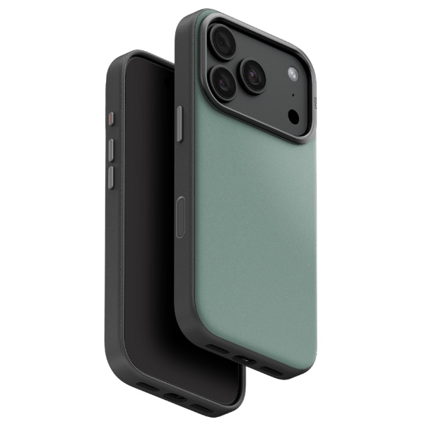 Uniq Lyden DS Magclick-laddningsfodral för iPhone 18 Pro / 17 Pro – Grönt