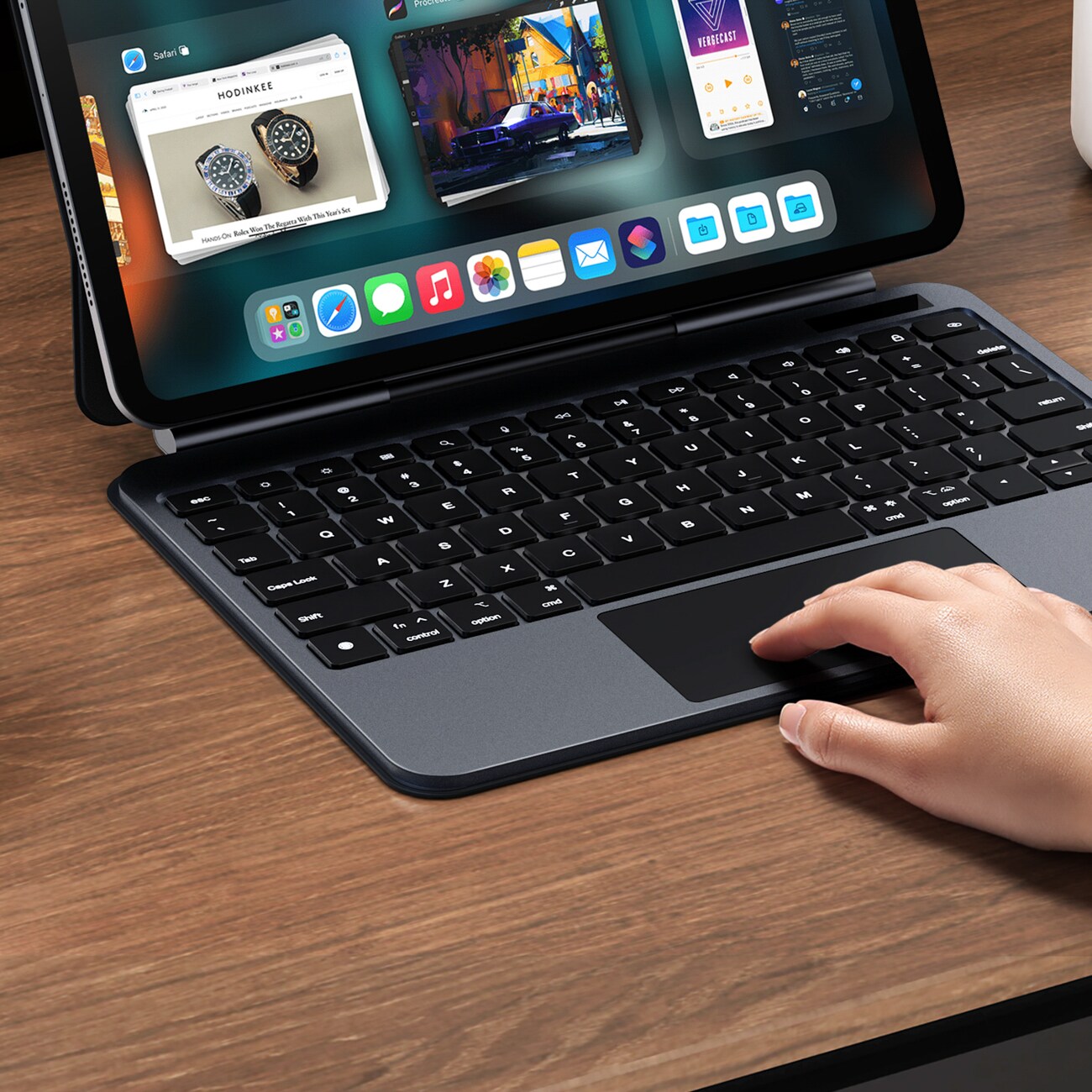 Dux Ducis (MK-serien) tastaturtaske til iPad Pro 11" (2024) – Sort