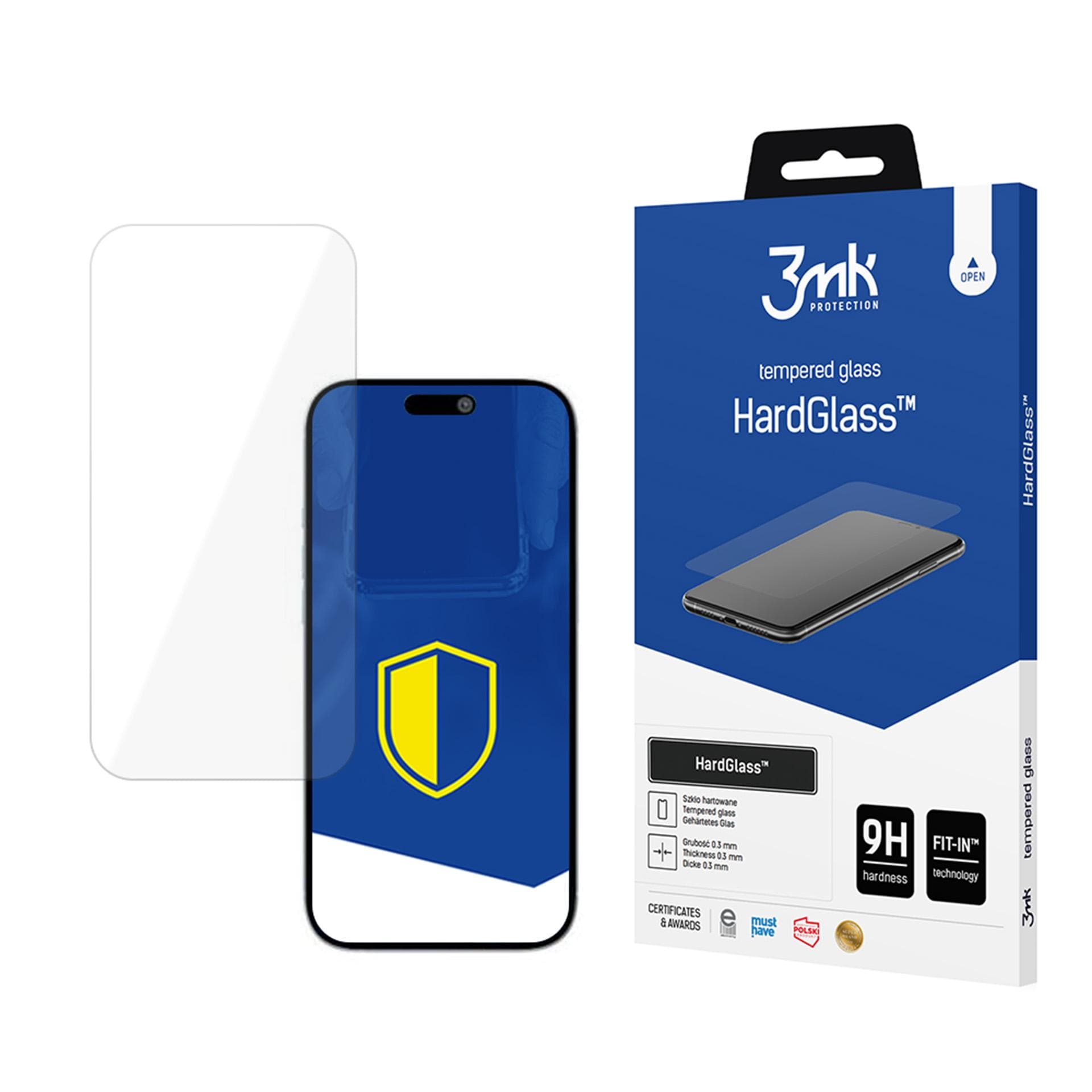 3mk HardGlass härdat glas till Apple iPhone 17 Air