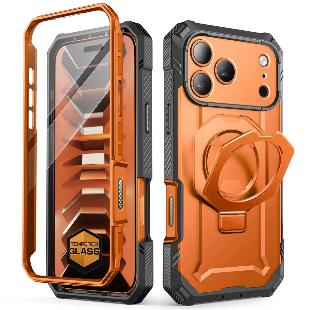 Supcase Grip Pro Mag MagSafe-fodral för iPhone 18 Pro Max / 17 Pro Max – Orange