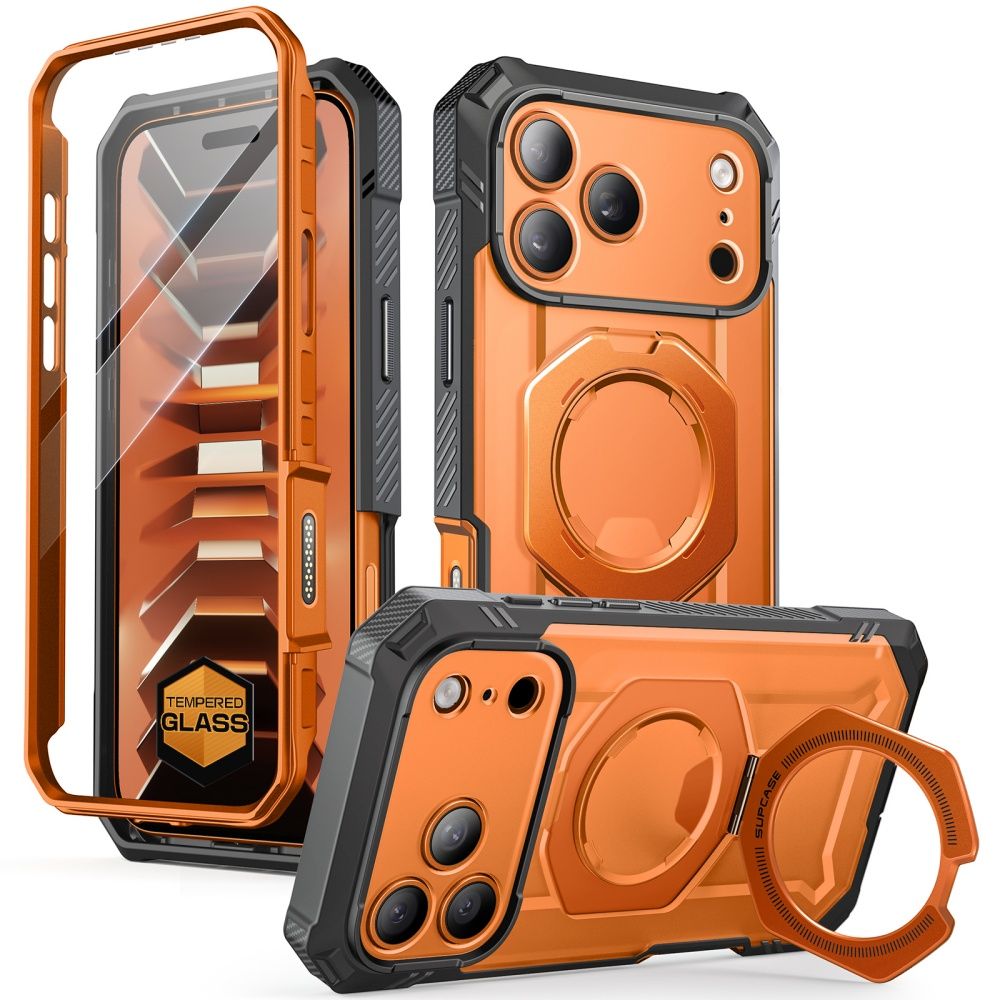 Supcase Grip Pro Mag MagSafe-etui til iPhone 18 Pro Max / 17 Pro Max – Orange