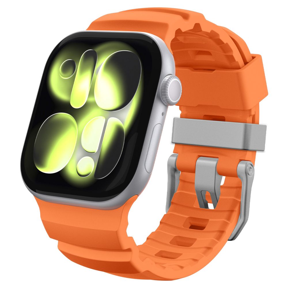 Spigen WBS2-armband för Apple Watch 44 / 45 / 46 / 49 mm – Orange