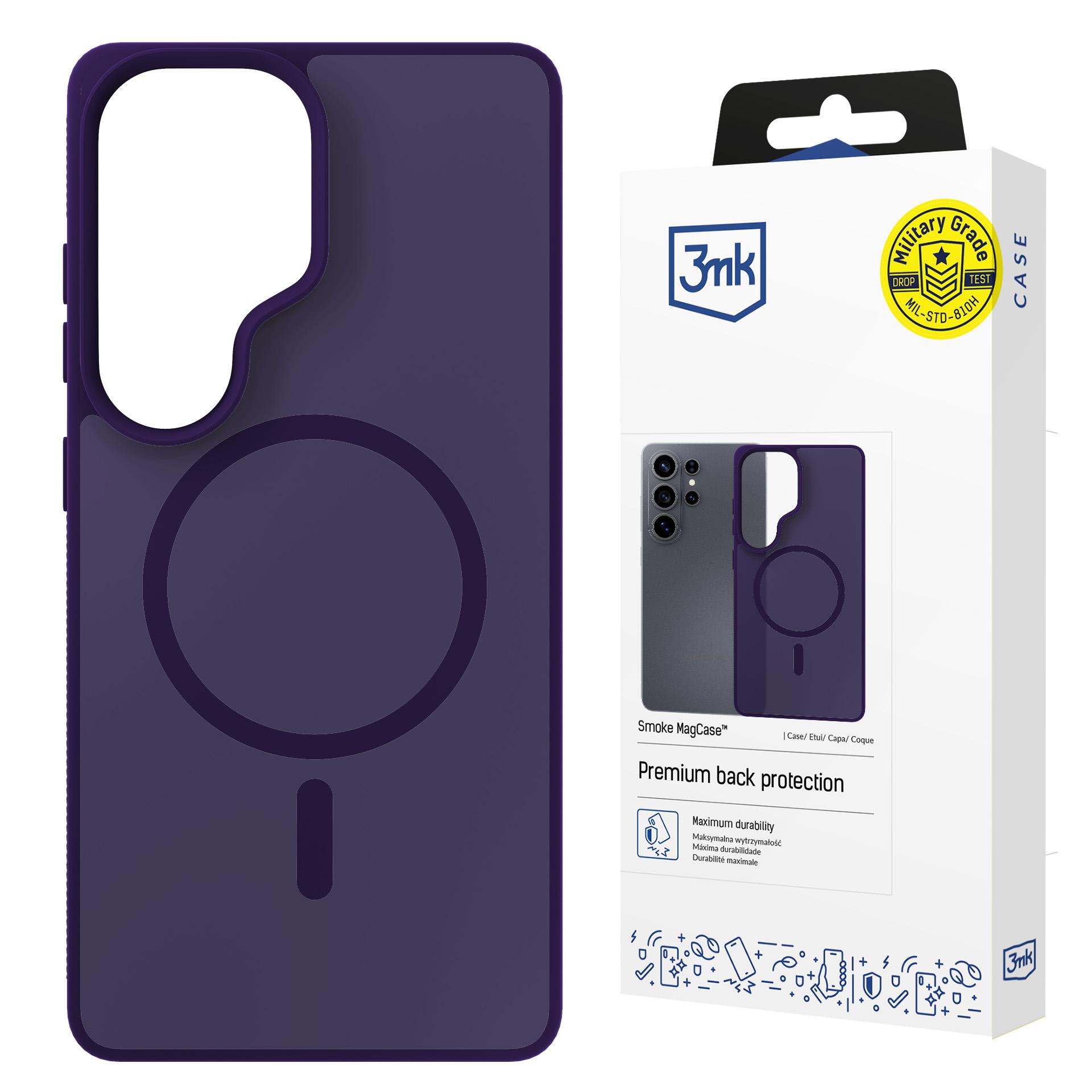 3mk Smoke MagCase till Samsung Galaxy S26 Ultra – Lila