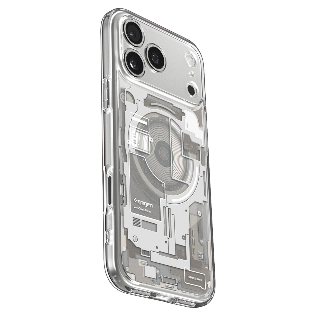 Spigen Ultra Hybrid MagSafe Zero One-etui til iPhone 18 Pro / 17 Pro – Titanium