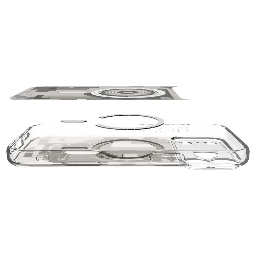 Spigen Ultra Hybrid MagSafe Zero One-etui til iPhone 18 Pro / 17 Pro – Titanium