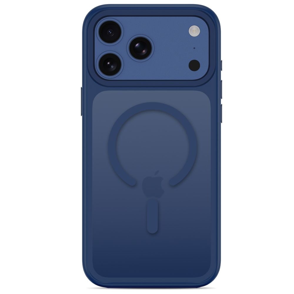 Tech-Protect Magmat Magsafe CC-etui til iPhone 18 Pro Max / 17 Pro Max – mat marineblå