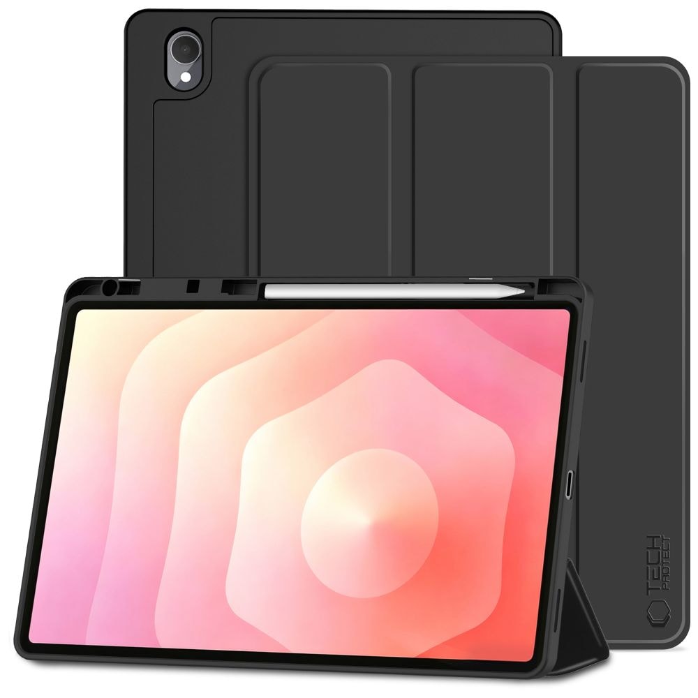 Tech-Protect SmartCase Pen för Samsung Galaxy Tab S12+ 12,4" X840 / X846B – Svart