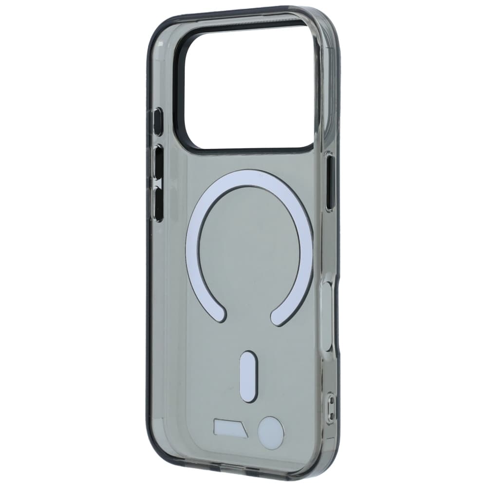 BMW M IML-etui m. blankt metal-logo/-detaljer og MagSafe til iPhone 17 Pro/18 Pro – Sort