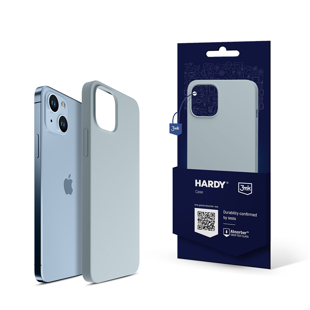 3mk Hardy MagCase i silikon för iPhone 14 Plus – blå