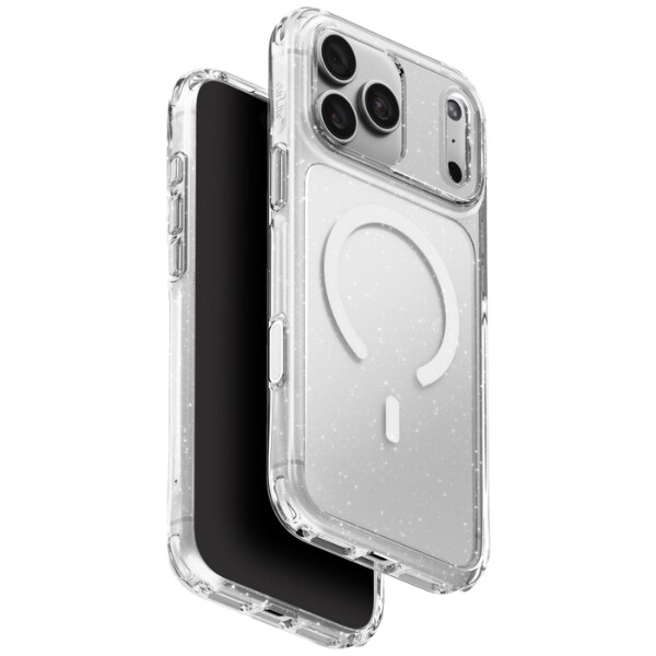 Uniq LifePro Xtreme Magclick-laddningsfodral för iPhone 18 Pro Max / 17 Pro Max – Transparent