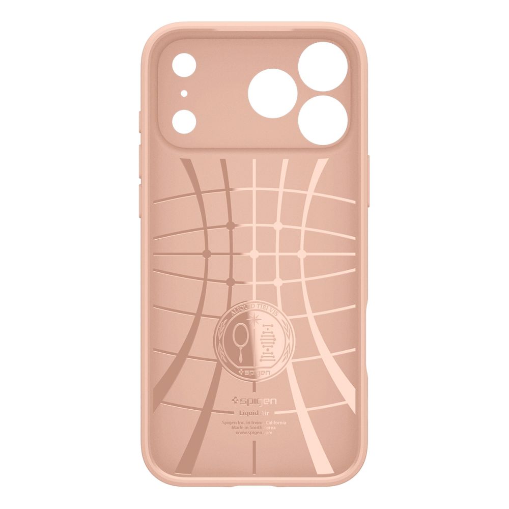 Spigen Liquid Air-etui til iPhone 18 Pro Max / 17 Pro Max – lyserød