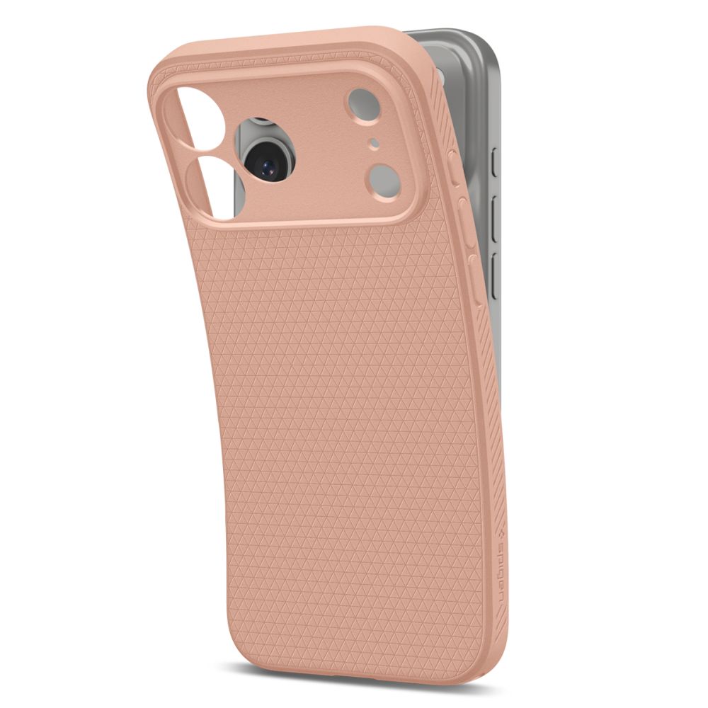 Spigen Liquid Air-etui til iPhone 18 Pro Max / 17 Pro Max – lyserød