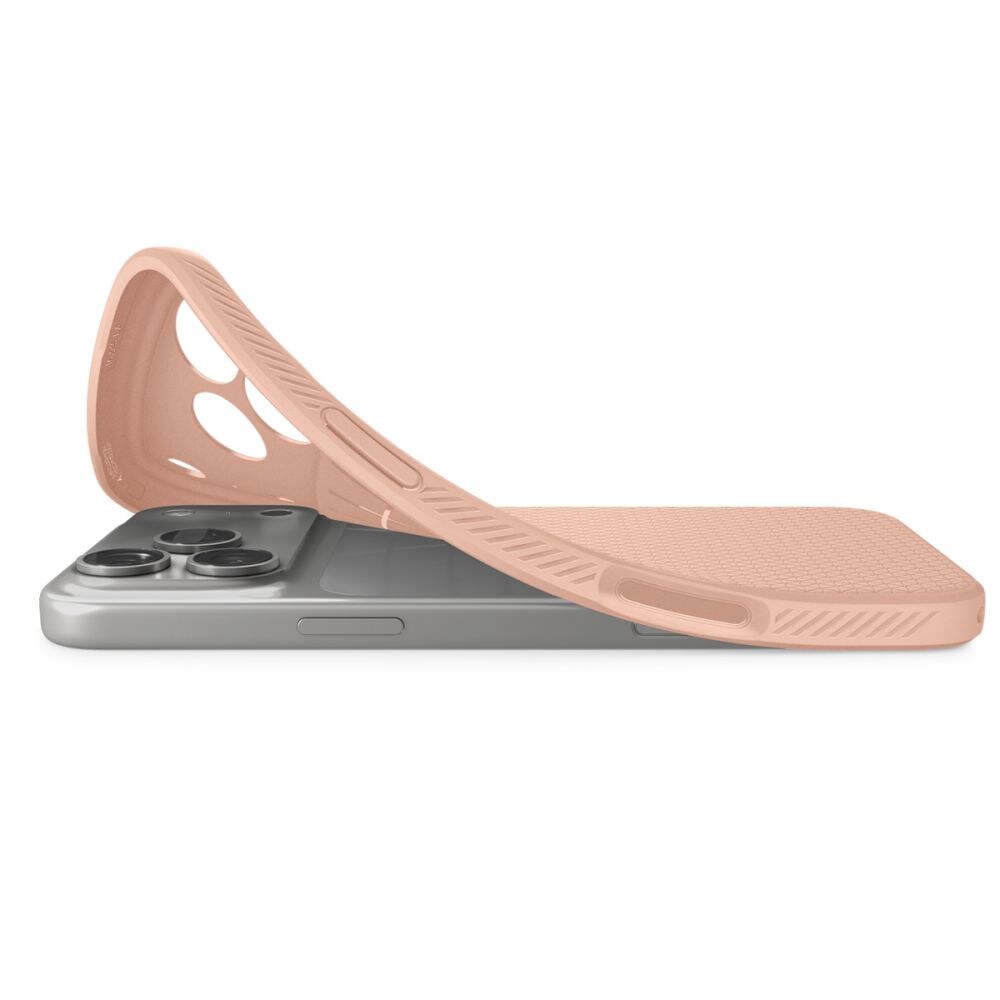 Spigen Liquid Air-etui til iPhone 18 Pro Max / 17 Pro Max – lyserød