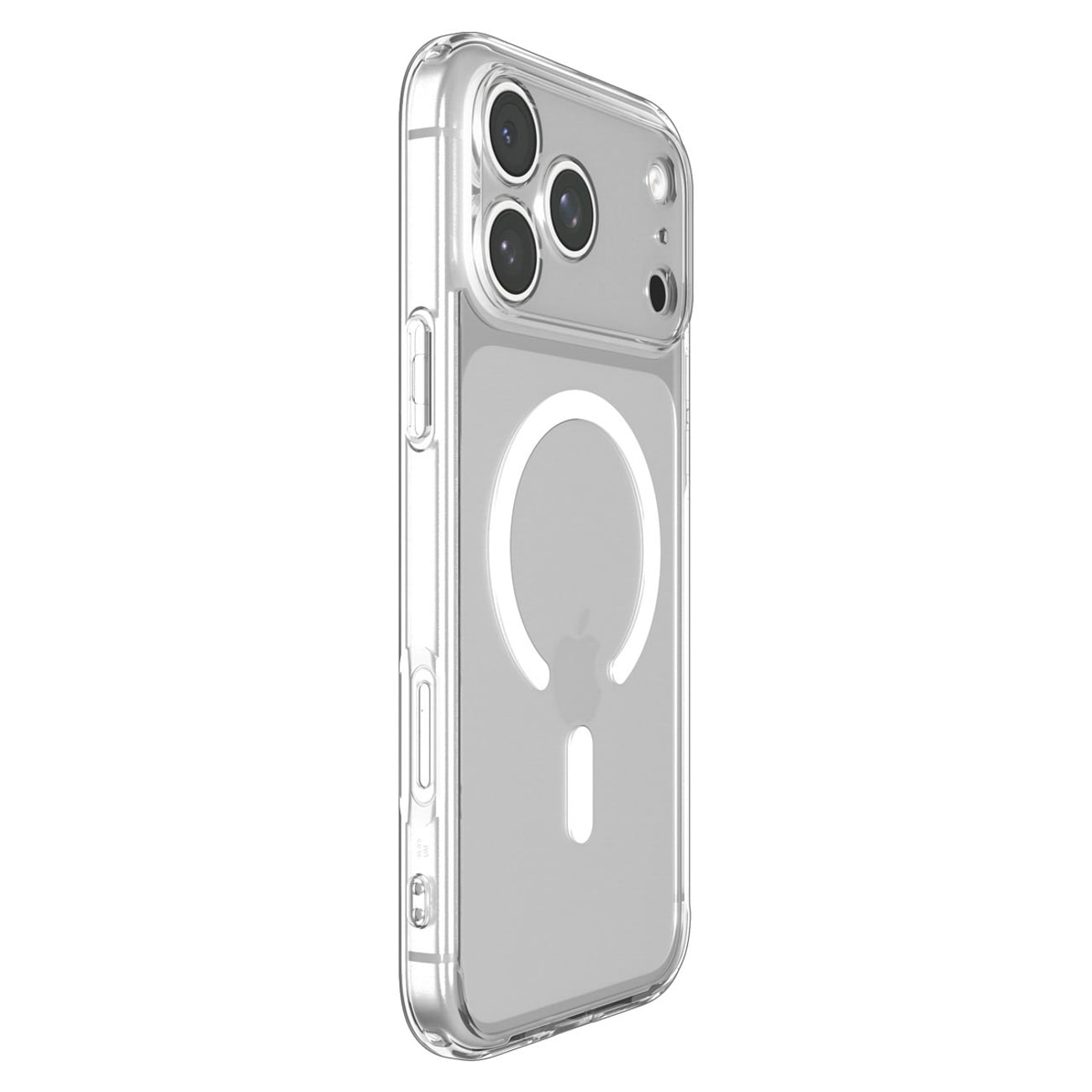 Spigen Ultra Hybrid MagSafe-etui til iPhone 18 Pro Max / 17 Pro Max – gennemsigtigt og hvidt