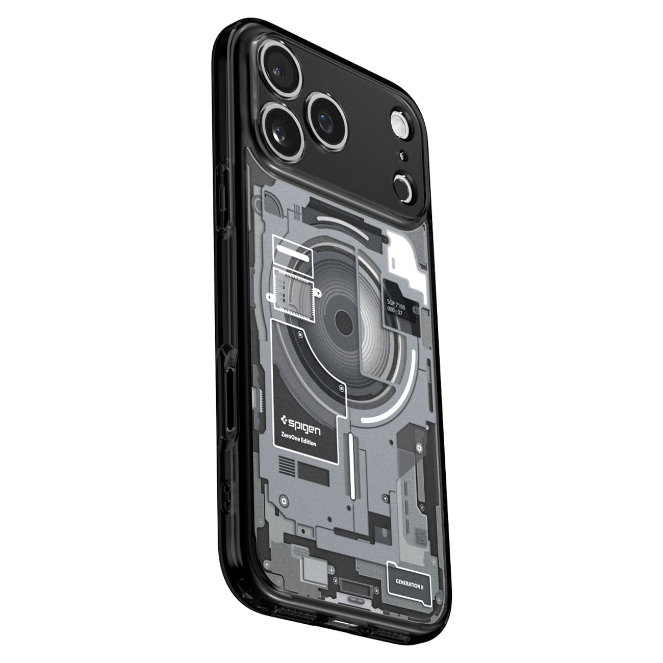 Spigen Ultra Hybrid MagSafe Zero One-etui til iPhone 18 Pro / 17 Pro – sort
