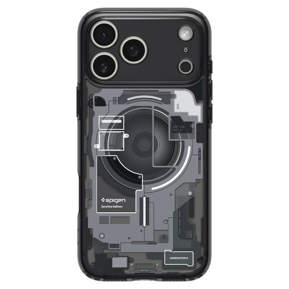 Spigen Ultra Hybrid MagSafe Zero One-etui til iPhone 18 Pro / 17 Pro – sort