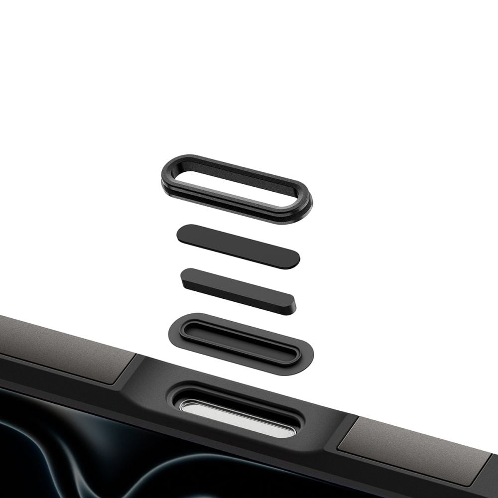 Spigen Tough Armor MagSafe-etui til iPhone 18 Pro / 17 Pro – sort