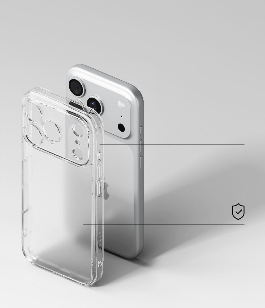 Ringke Fusion-etui til iPhone 18 Pro Max / 17 Pro Max – gennemsigtig, mat