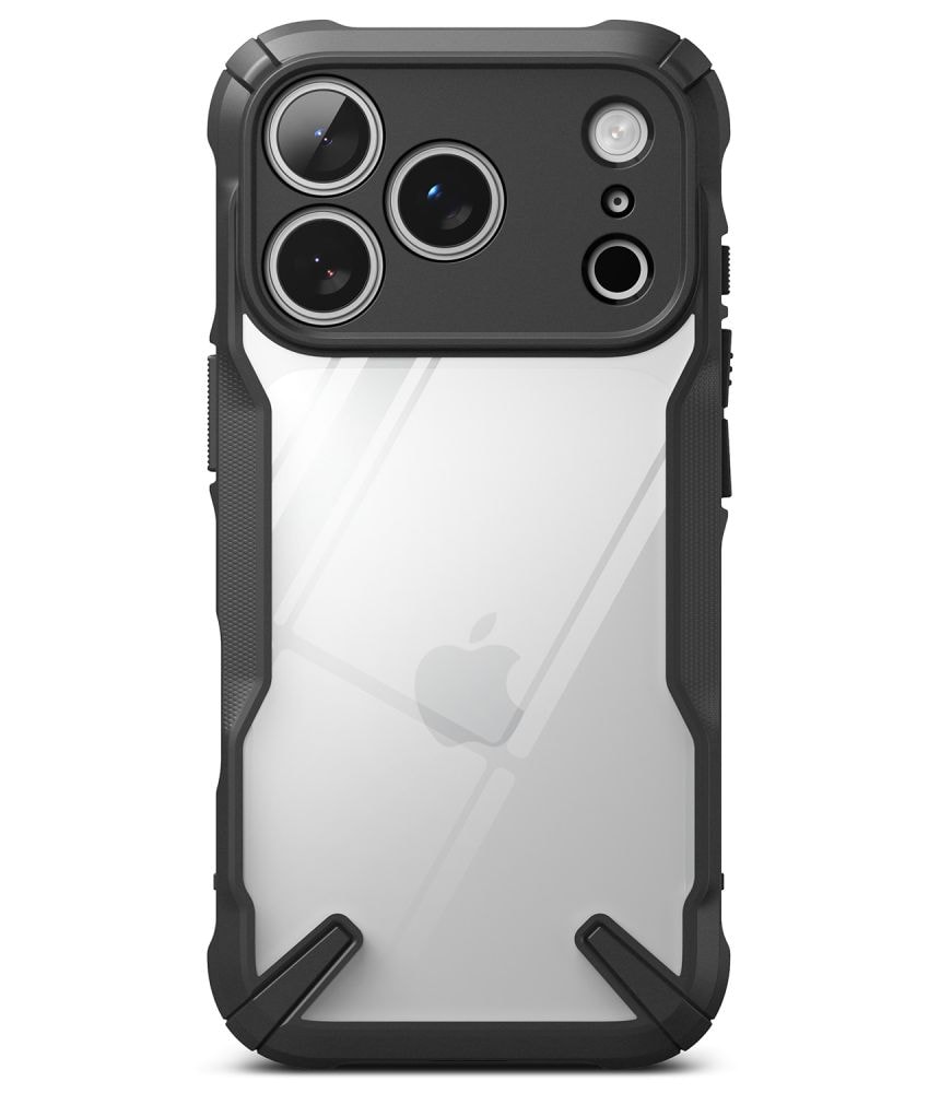Ringke Fusion X-etui til iPhone 18 Pro Max / 17 Pro Max – Sort
