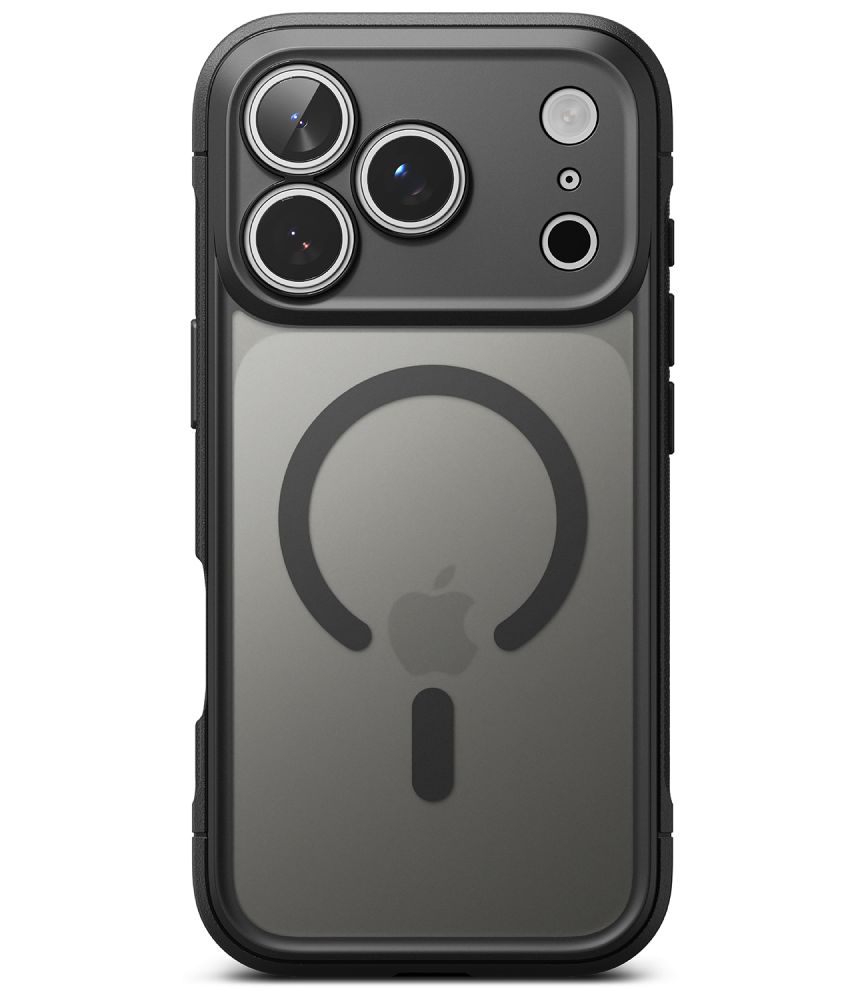 Ringke Fusion Bold magnetisk MagSafe-etui til iPhone 18 Pro / 17 Pro – mat sort