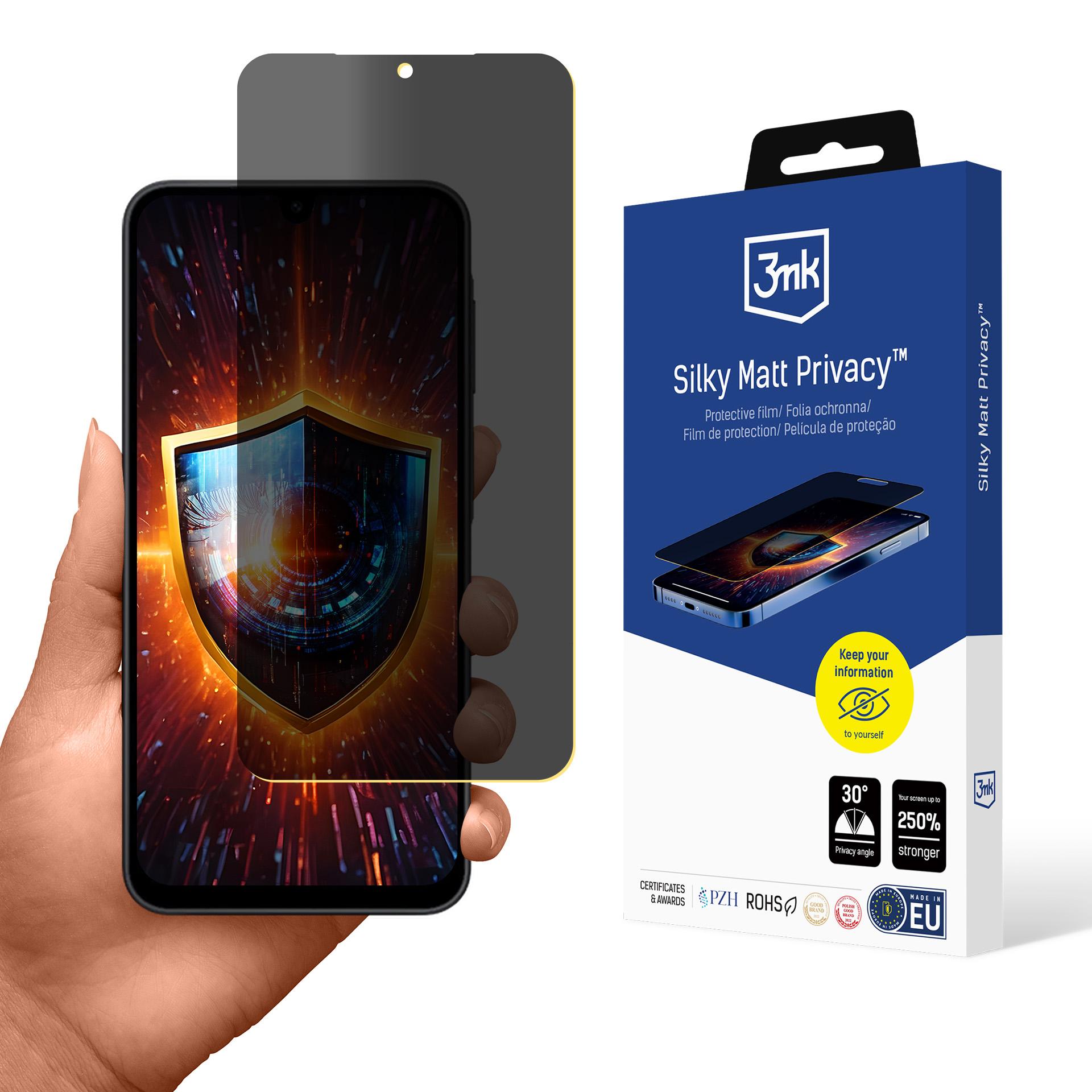 3mk Silky Matt integritetsskydd för Samsung Galaxy A17 5G