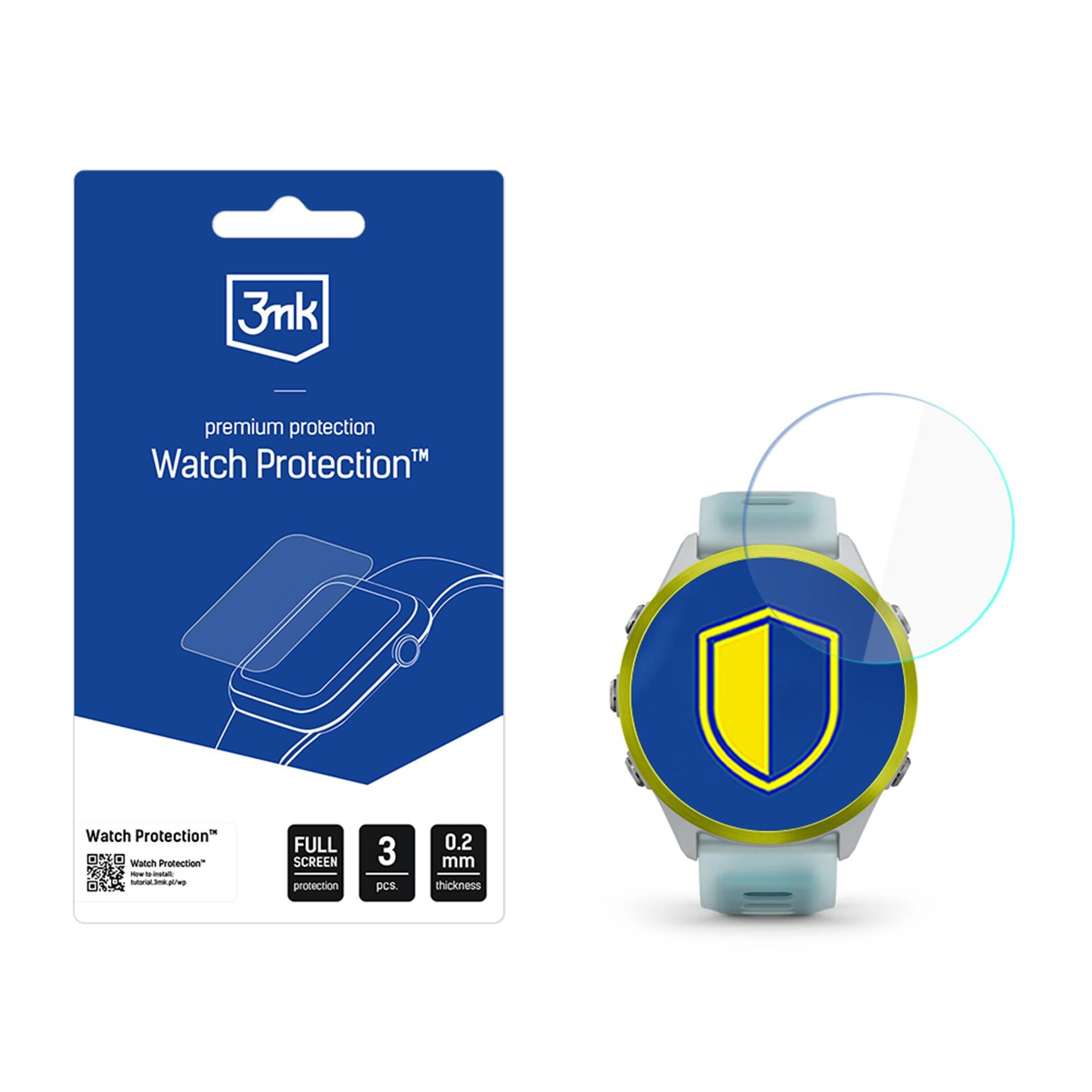 3mk Watch Protection ARC skärmskyddsfilm för Garmin Forerunner 570 (47 mm)