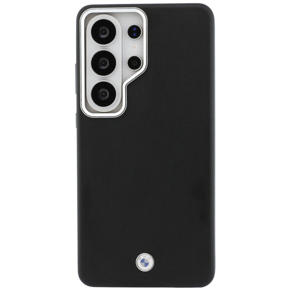 BMW-logo i metal, MagSafe-etui til Samsung Galaxy S26 Ultra – sort