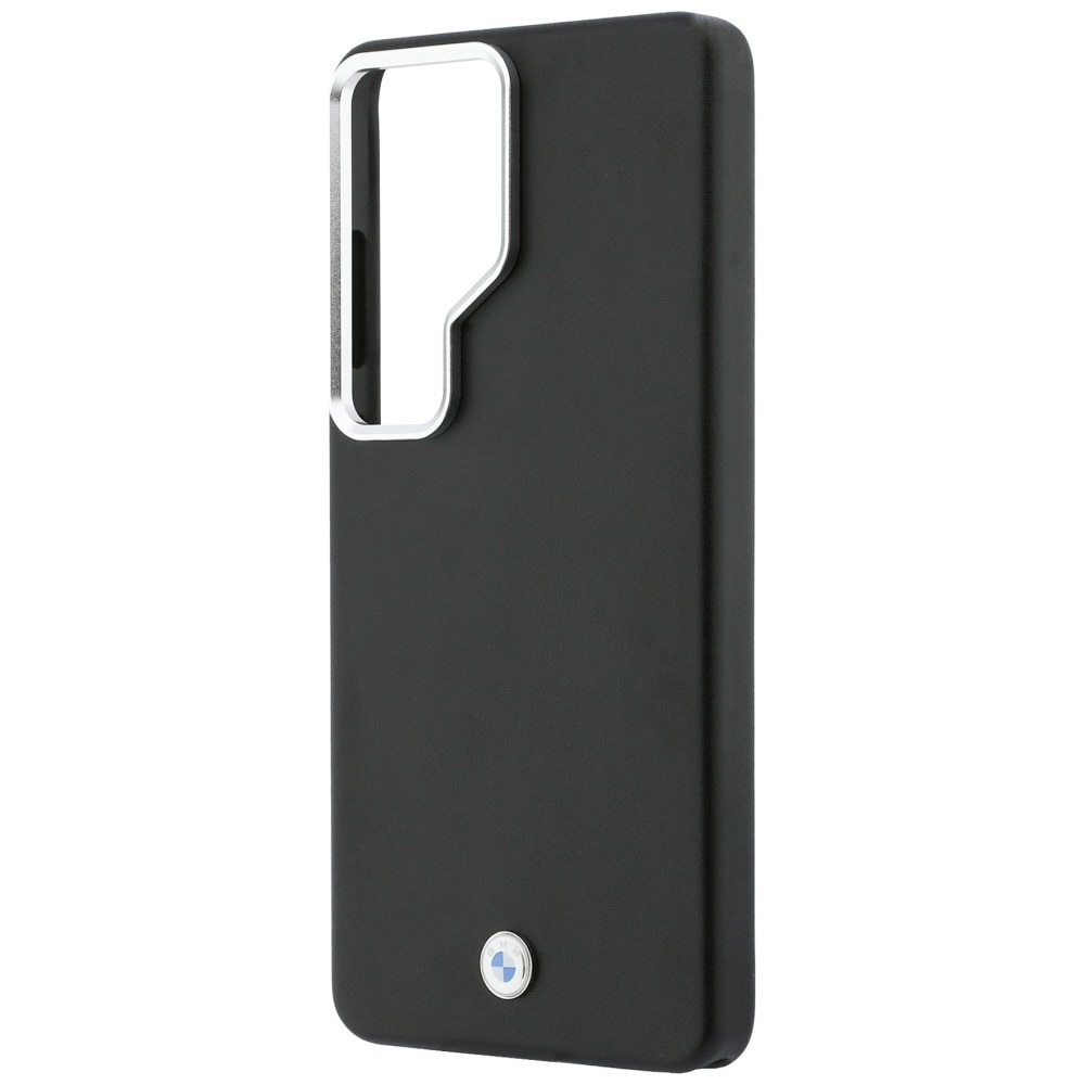 BMW-logo i metal, MagSafe-etui til Samsung Galaxy S26 Ultra – sort