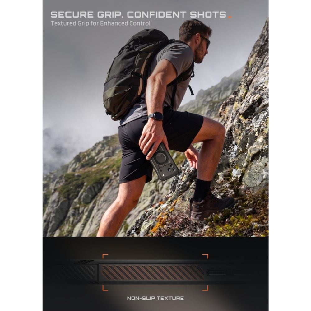 Supcase Grip Pro Mag MagSafe-etui til iPhone 18 Pro / 17 Pro – Sort