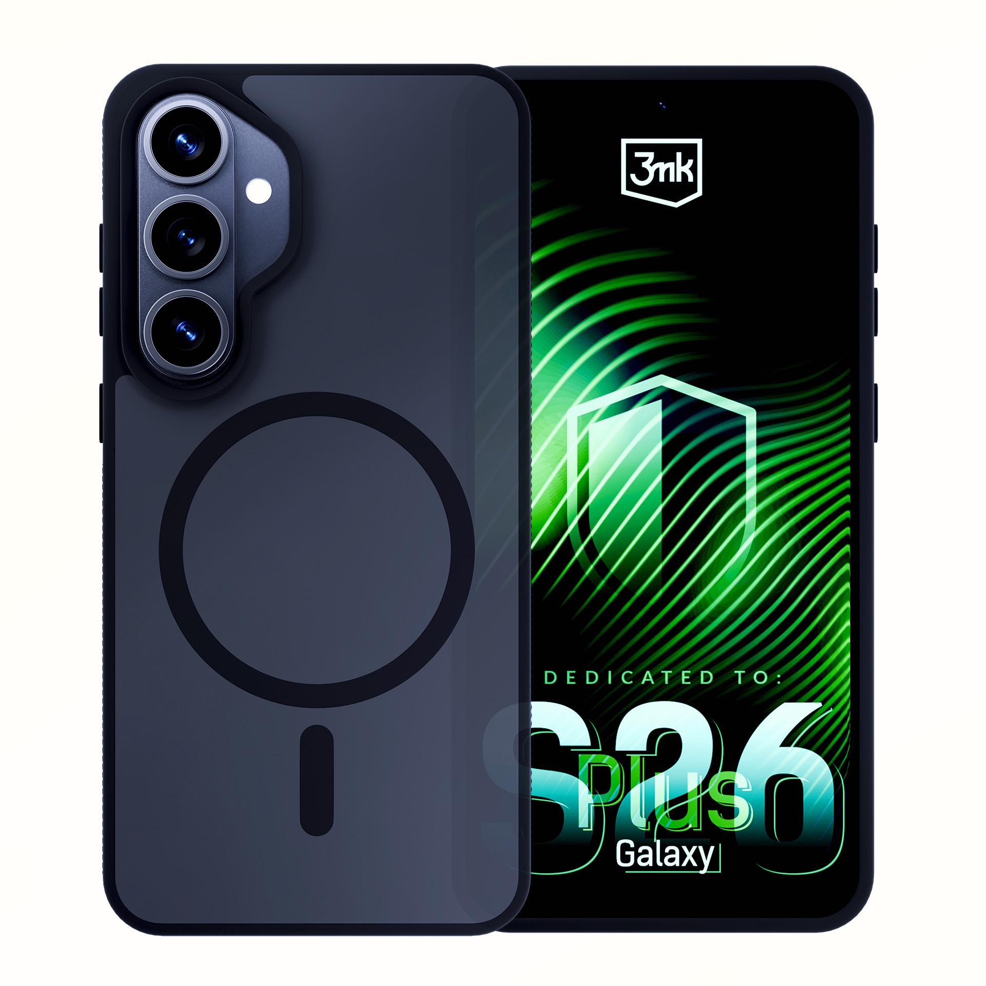 3mk Smoke MagCase til Samsung Galaxy S26+ – Sort