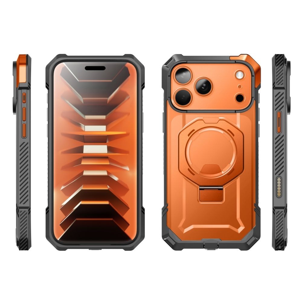 Supcase UB Grip Mag MagSafe-etui til iPhone 18 Pro Max / 17 Pro Max – Orange