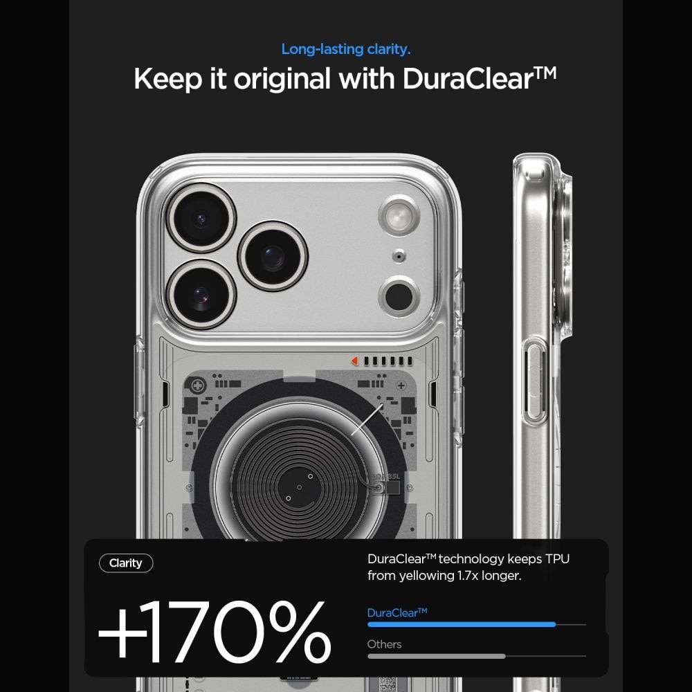 Spigen Ultra Hybrid MagSafe-etui til iPhone 18 Pro Max / 17 Pro Max – neo one