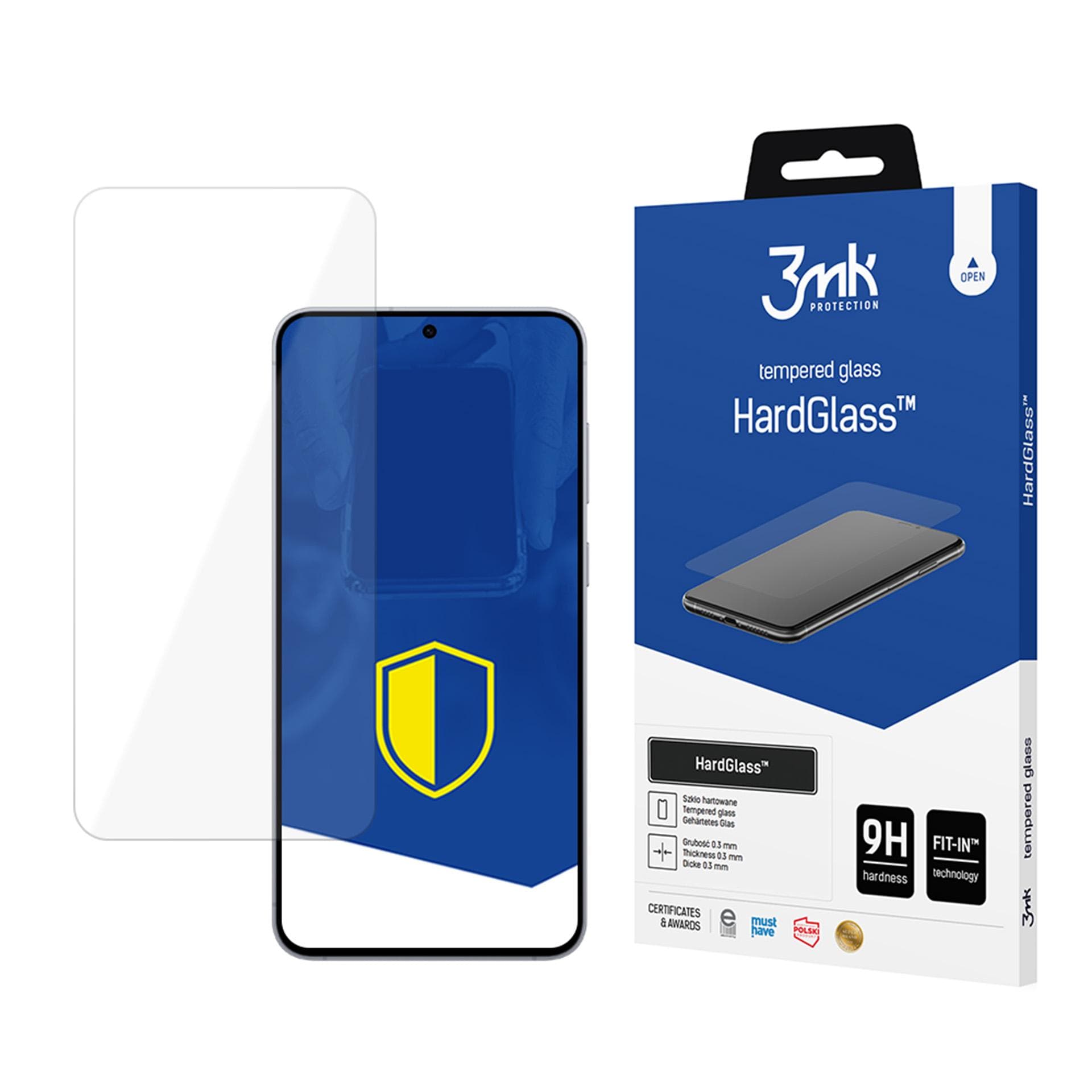 3mk HardGlass härdat glas till Samsung Galaxy S25 FE