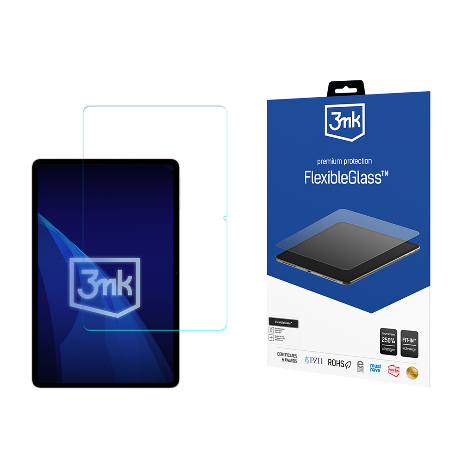 Hybridglas upp till 11" 3mk FlexibleGlass för Honor Pad 20 12,1"