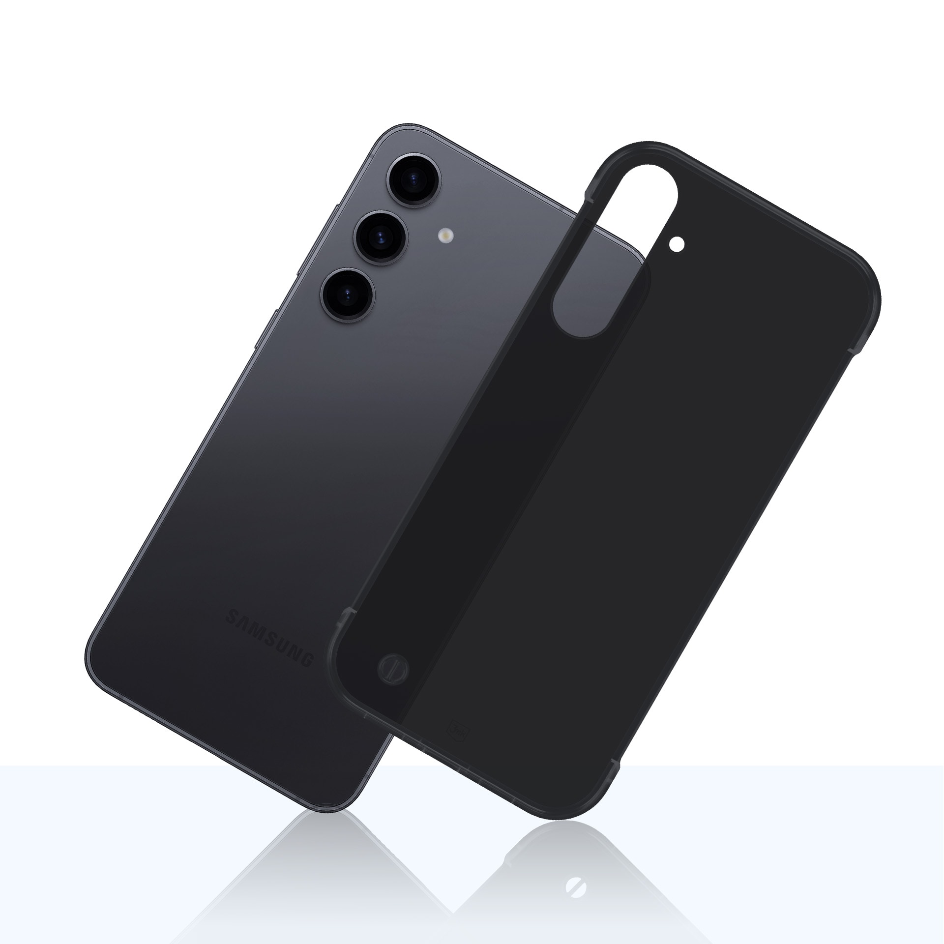 3mk Just20g mat etui til Samsung Galaxy S24+ – mat sort
