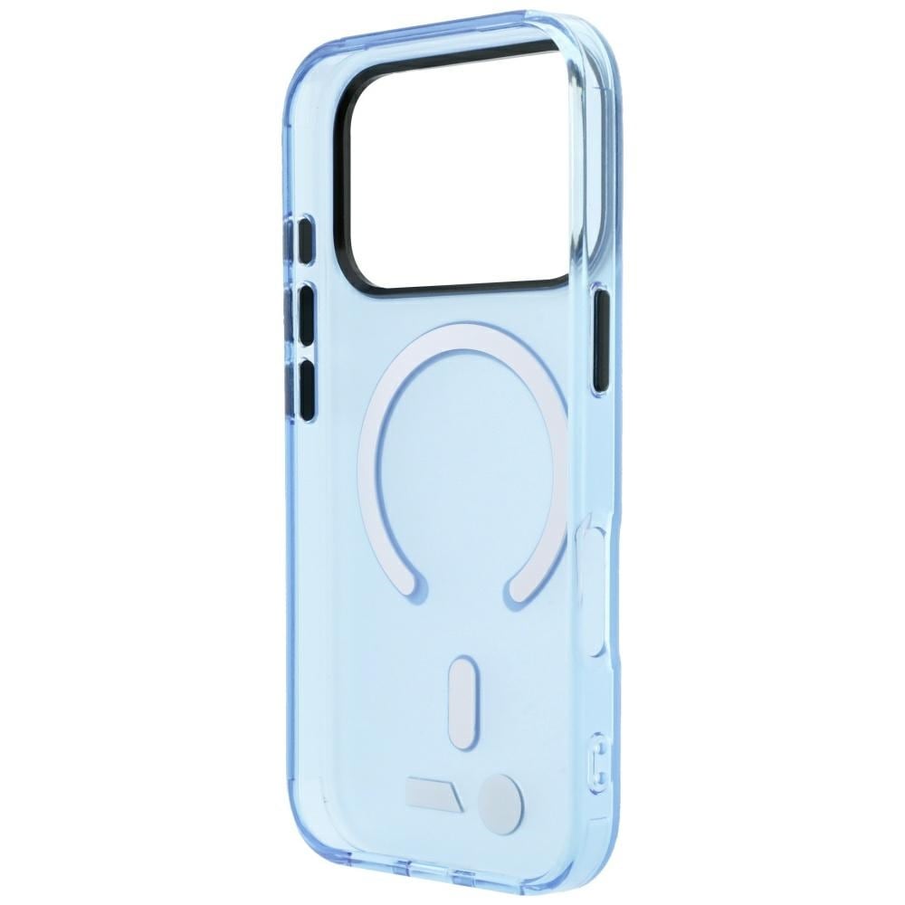 BMW M IML-etui m. frostet metal-logo/-detaljer og MagSafe til iPhone 17 Pro/18 Pro – Blå