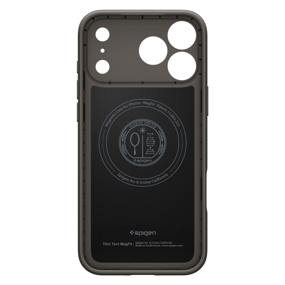 Spigen Thin Fit MagSafe-etui til iPhone 18 Pro Max / 17 Pro Max – Sort