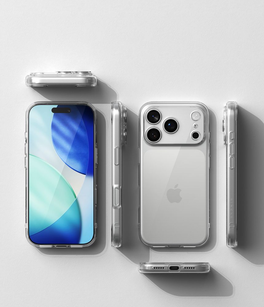 Ringke Air-etui til iPhone 18 Pro / 17 Pro – gennemsigtigt
