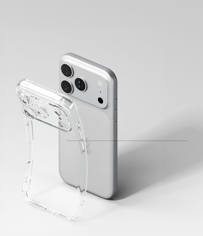 Ringke Air-etui til iPhone 18 Pro / 17 Pro – gennemsigtigt