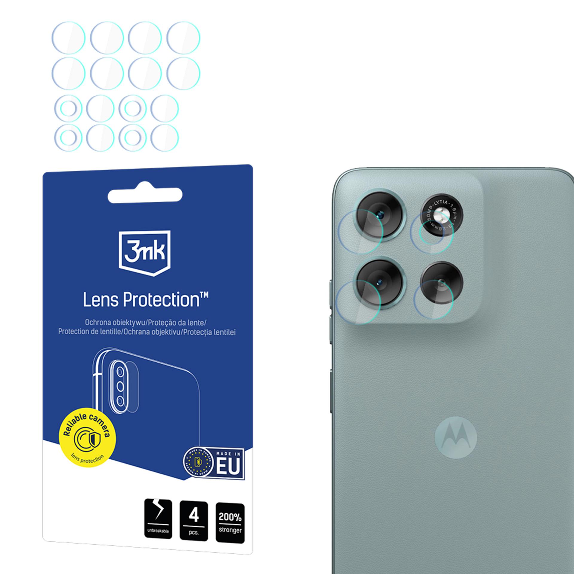 3mk Hybridglas-skydd för kameralinsen på Motorola Moto G56