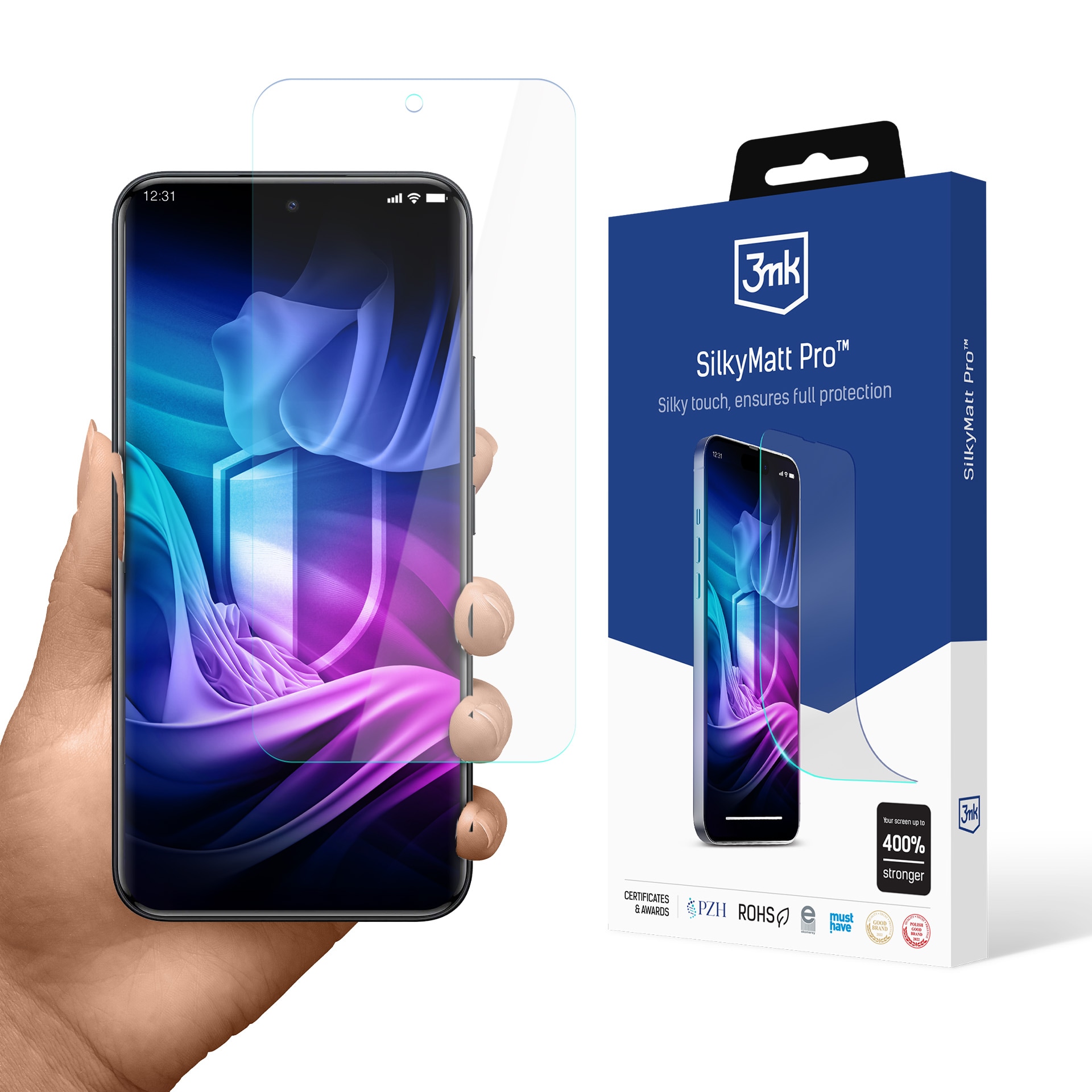3mk Silky Matt Pro – matt skyddsfilm för Xiaomi Redmi Note 15 Pro+ 5G