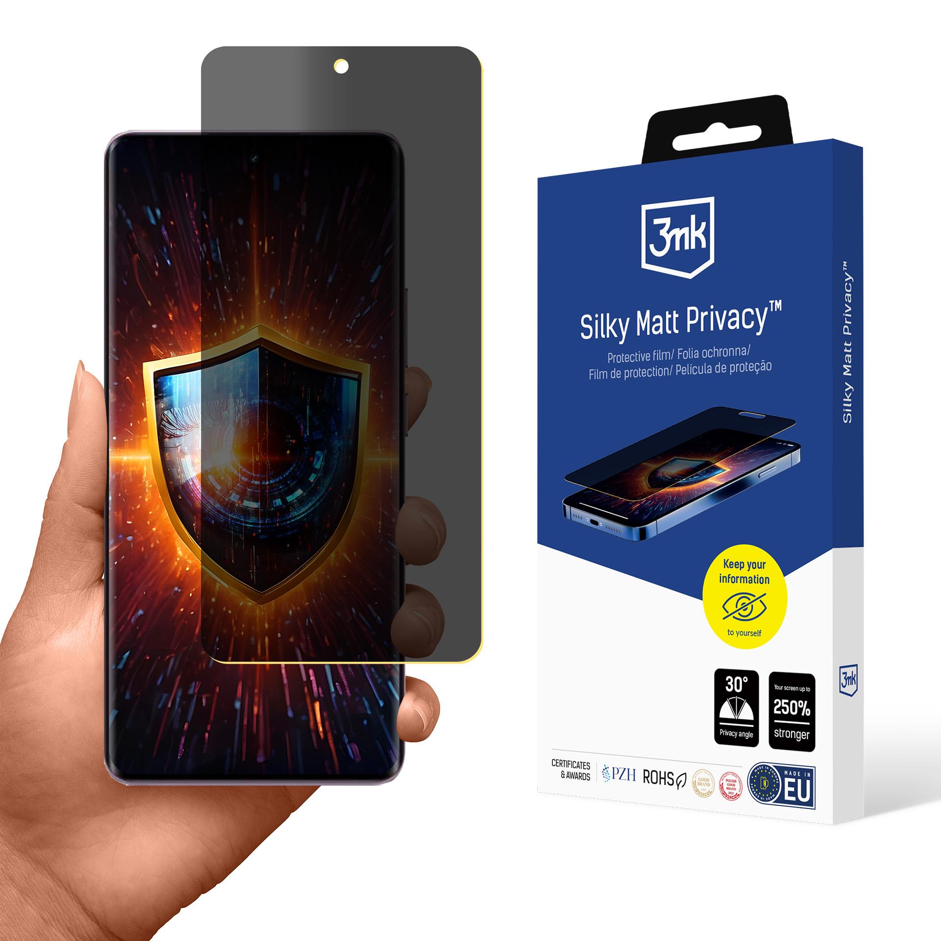 3mk Silky Matt integritetsskydd för Realme 14 Pro