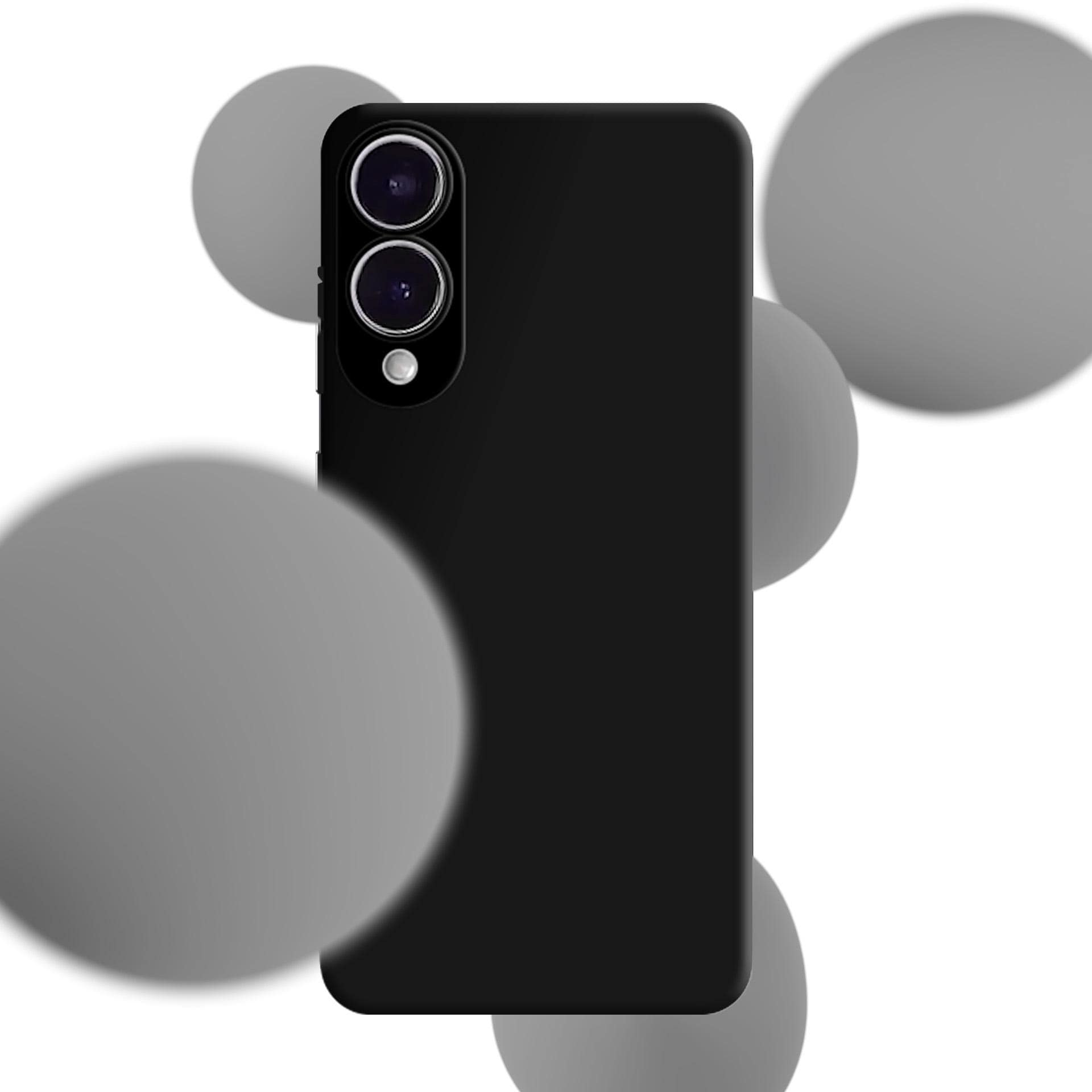3mk Hardy Silicone MagCase til Samsung Galaxy S25 Edge – Sort