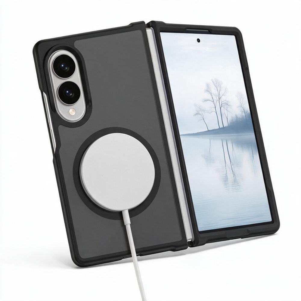 Tech-Protect Magmat MagSafe-etui til Samsung Galaxy Z Fold 8 – mat sort