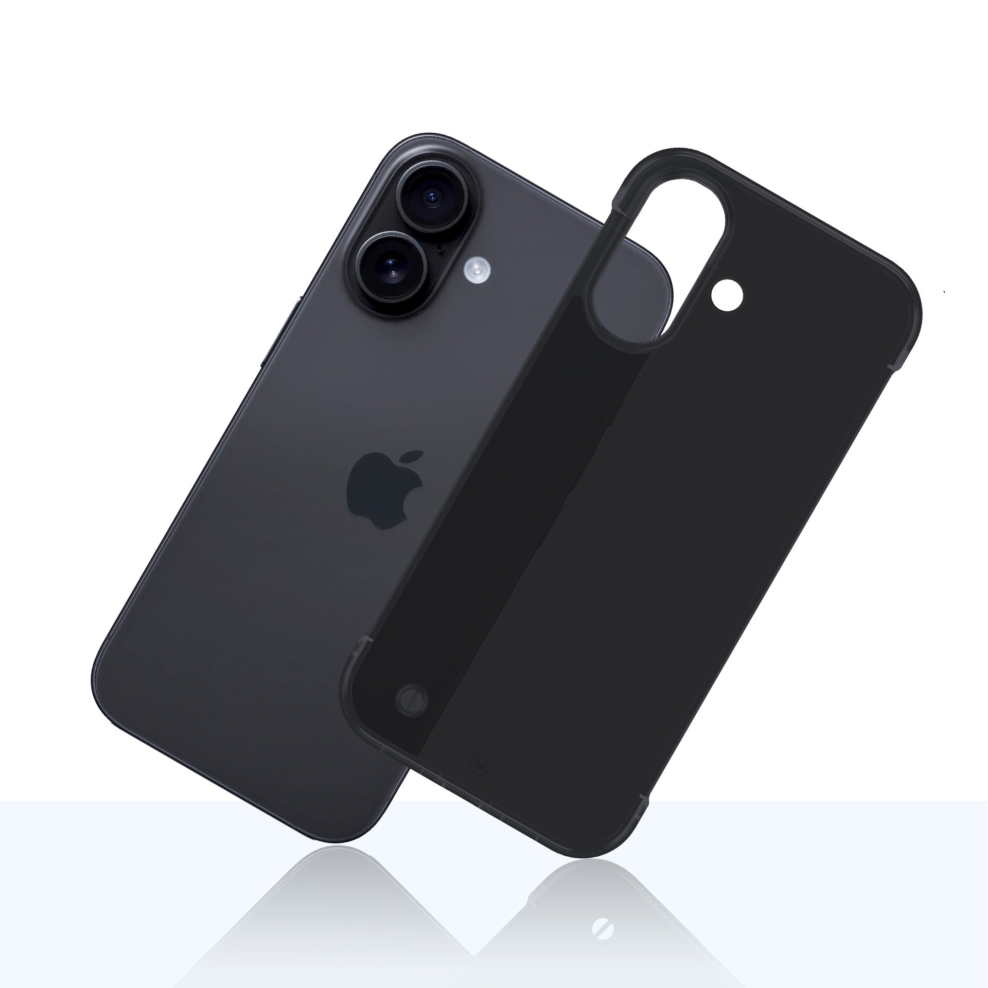 3mk Just20g matt skal till Apple iPhone 16 – matt svart