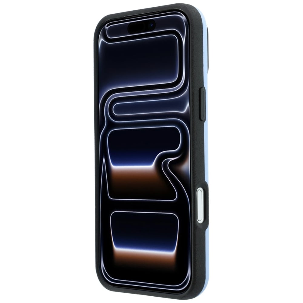 BMW M Blue Perfo Metal Logo MagSafe-etui til iPhone 18 Pro / 17 Pro – Blå